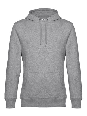 Felpa con cappuccio style heather grey / XS - personalizzabile con logo