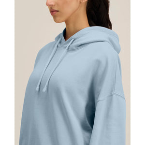 Felpa Con Cappuccio Donna Garment Dyed Stella Nora Vintage - personalizzabile con logo