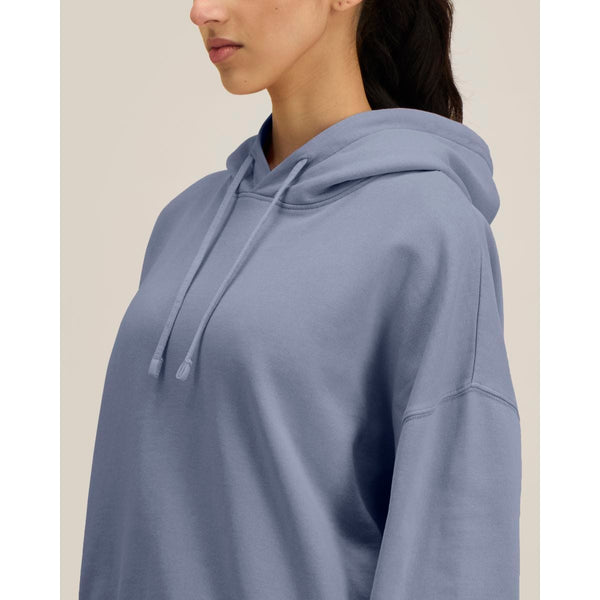 Felpa Con Cappuccio Donna Garment Dyed Stella Nora Vintage - personalizzabile con logo