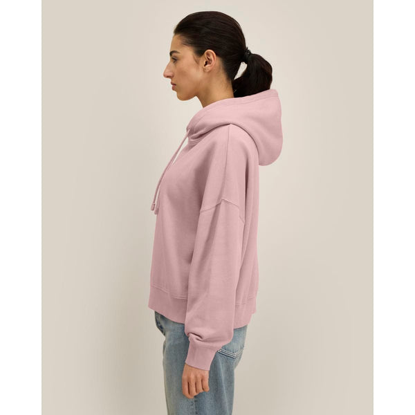 Felpa Con Cappuccio Donna Garment Dyed Stella Nora Vintage - personalizzabile con logo