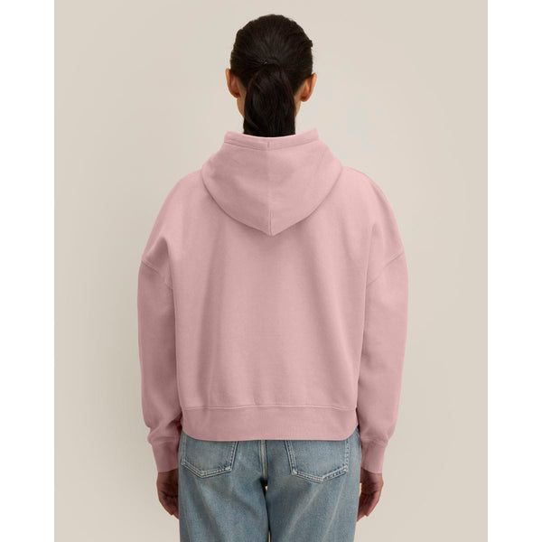 Felpa Con Cappuccio Donna Garment Dyed Stella Nora Vintage - personalizzabile con logo