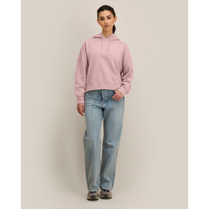 Felpa Con Cappuccio Donna Garment Dyed Stella Nora Vintage - personalizzabile con logo