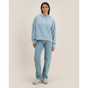 Felpa Con Cappuccio Donna Garment Dyed Stella Nora Vintage - personalizzabile con logo