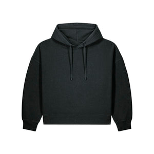 Felpa Con Cappuccio Donna Garment Dyed Stella Nora Vintage nero / XS - personalizzabile con logo