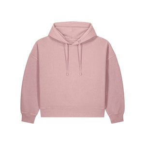 Felpa Con Cappuccio Donna Garment Dyed Stella Nora Vintage rosa / XS - personalizzabile con logo