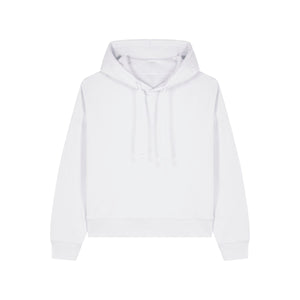 Felpa Con Cappuccio Donna Iconic Stella Nora bianco / XS - personalizzabile con logo