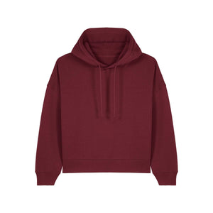 Felpa Con Cappuccio Donna Iconic Stella Nora bordeaux / XS - personalizzabile con logo