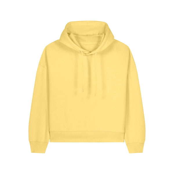 Felpa Con Cappuccio Donna Iconic Stella Nora giallo / XS - personalizzabile con logo