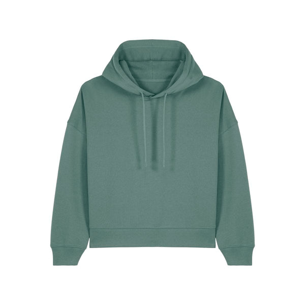 Felpa Con Cappuccio Donna Iconic Stella Nora green bay / XS - personalizzabile con logo