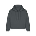 Felpa Con Cappuccio Donna Iconic Stella Nora grigio scuro / XS - personalizzabile con logo