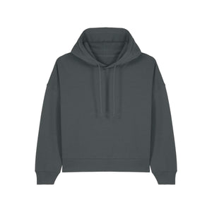 Felpa Con Cappuccio Donna Iconic Stella Nora grigio scuro / XS - personalizzabile con logo