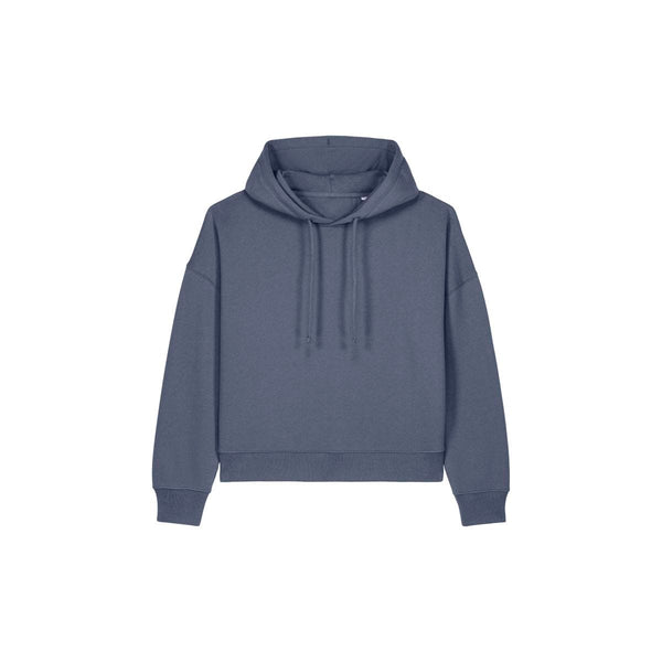 Felpa Con Cappuccio Donna Iconic Stella Nora grigio / XS - personalizzabile con logo
