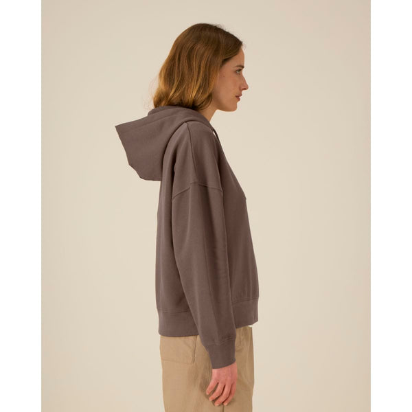 Felpa Con Cappuccio Donna Iconic Stella Nora - personalizzabile con logo