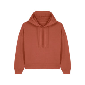 Felpa Con Cappuccio Donna Iconic Stella Nora marrone / XS - personalizzabile con logo