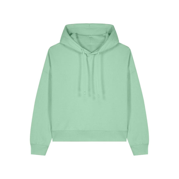 Felpa Con Cappuccio Donna Iconic Stella Nora misty jade / XS - personalizzabile con logo