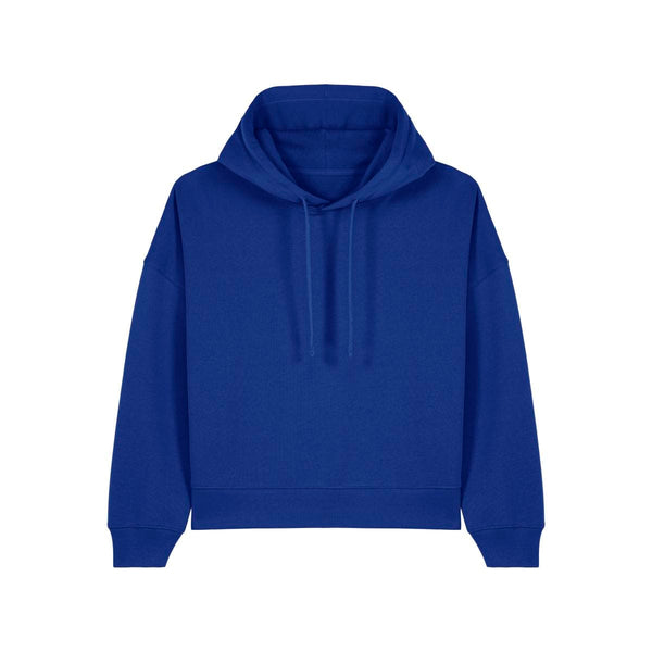 Felpa Con Cappuccio Donna Iconic Stella Nora worker blue / XS - personalizzabile con logo