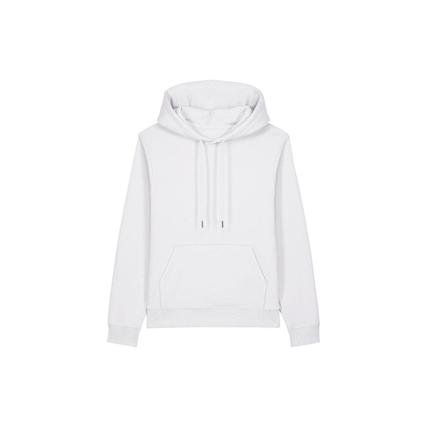 Felpa Con Cappuccio Donna In Cotone Riciclato Stella Gamechanger bianco / XS - personalizzabile con logo