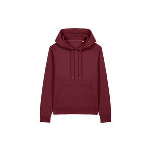 Felpa Con Cappuccio Donna In Cotone Riciclato Stella Gamechanger bordeaux / XS - personalizzabile con logo