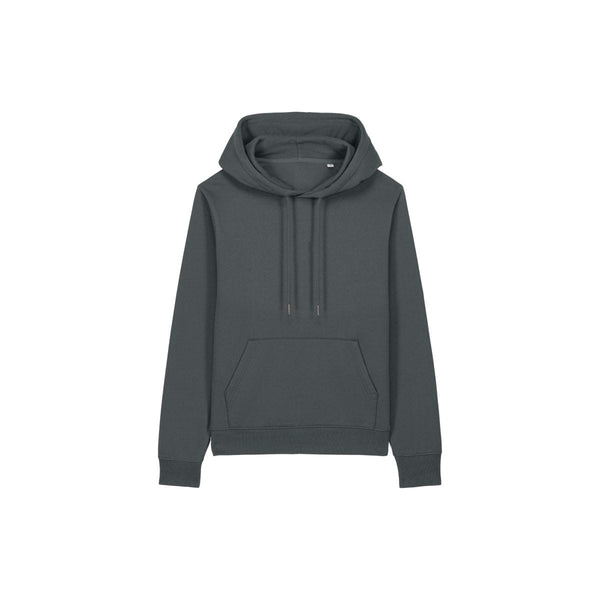 Felpa Con Cappuccio Donna In Cotone Riciclato Stella Gamechanger grigio scuro / XS - personalizzabile con logo