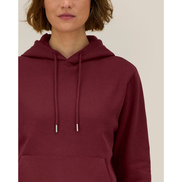 Felpa Con Cappuccio Donna In Cotone Riciclato Stella Gamechanger - personalizzabile con logo