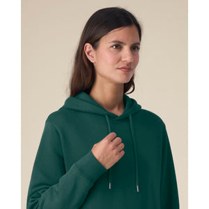 Felpa Con Cappuccio Donna In Cotone Riciclato Stella Gamechanger - personalizzabile con logo