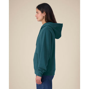 Felpa Con Cappuccio Donna In Cotone Riciclato Stella Gamechanger - personalizzabile con logo