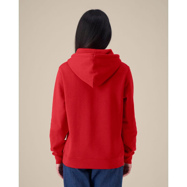 Felpa Con Cappuccio Donna In Cotone Riciclato Stella Gamechanger - personalizzabile con logo