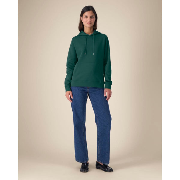 Felpa Con Cappuccio Donna In Cotone Riciclato Stella Gamechanger - personalizzabile con logo