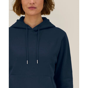 Felpa Con Cappuccio Donna In Cotone Riciclato Stella Gamechanger - personalizzabile con logo