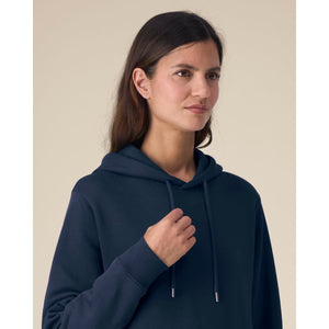 Felpa Con Cappuccio Donna In Cotone Riciclato Stella Gamechanger - personalizzabile con logo