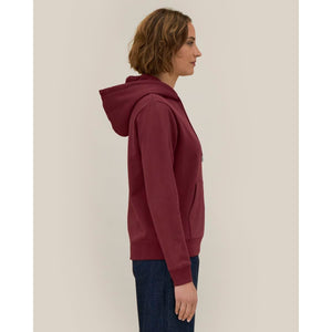 Felpa Con Cappuccio Donna In Cotone Riciclato Stella Gamechanger - personalizzabile con logo