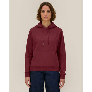 Felpa Con Cappuccio Donna In Cotone Riciclato Stella Gamechanger - personalizzabile con logo