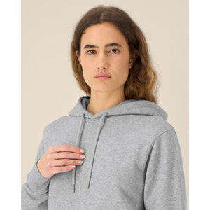 Felpa Con Cappuccio Donna In Cotone Riciclato Stella Gamechanger - personalizzabile con logo