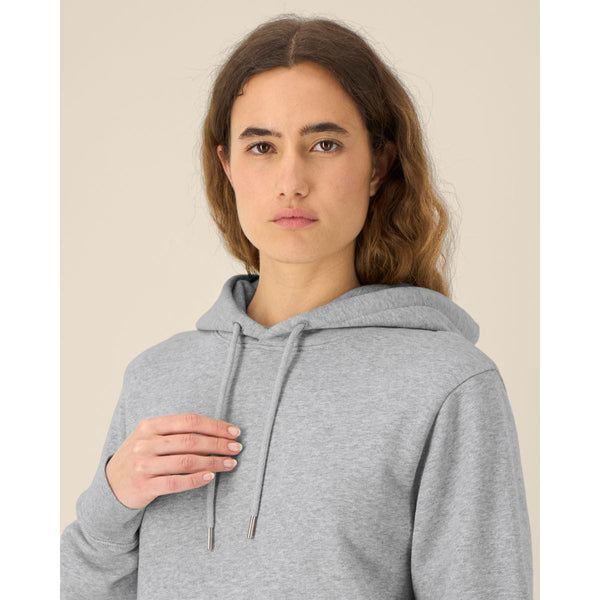 Felpa Con Cappuccio Donna In Cotone Riciclato Stella Gamechanger - personalizzabile con logo