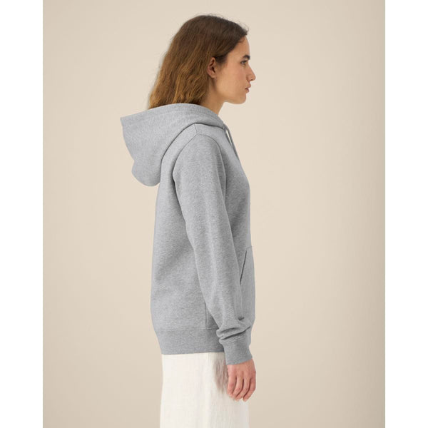 Felpa Con Cappuccio Donna In Cotone Riciclato Stella Gamechanger - personalizzabile con logo