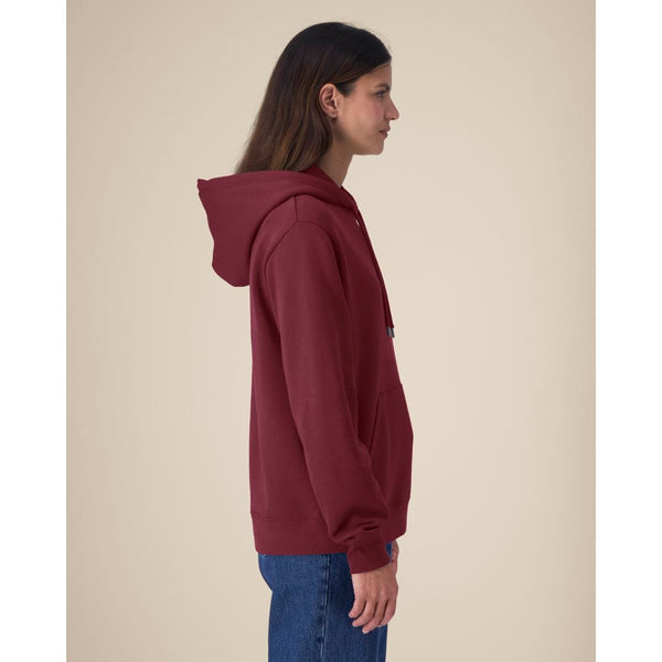 Felpa Con Cappuccio Donna In Cotone Riciclato Stella Gamechanger - personalizzabile con logo