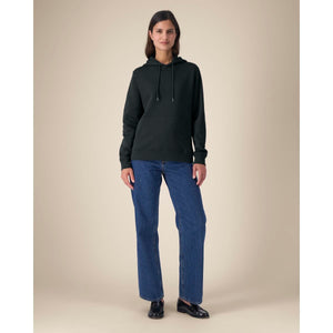 Felpa Con Cappuccio Donna In Cotone Riciclato Stella Gamechanger - personalizzabile con logo