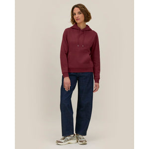 Felpa Con Cappuccio Donna In Cotone Riciclato Stella Gamechanger - personalizzabile con logo