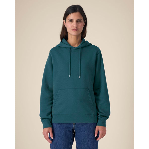 Felpa Con Cappuccio Donna In Cotone Riciclato Stella Gamechanger - personalizzabile con logo