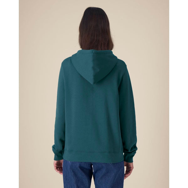Felpa Con Cappuccio Donna In Cotone Riciclato Stella Gamechanger - personalizzabile con logo
