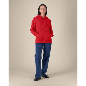 Felpa Con Cappuccio Donna In Cotone Riciclato Stella Gamechanger - personalizzabile con logo