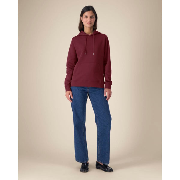 Felpa Con Cappuccio Donna In Cotone Riciclato Stella Gamechanger - personalizzabile con logo