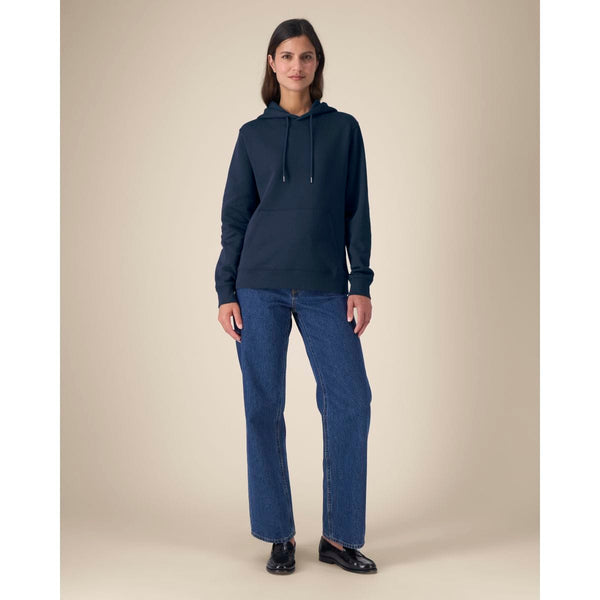 Felpa Con Cappuccio Donna In Cotone Riciclato Stella Gamechanger - personalizzabile con logo