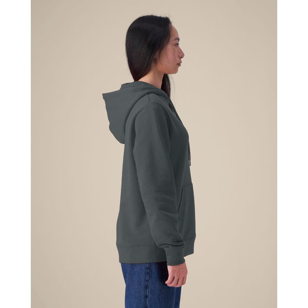 Felpa Con Cappuccio Donna In Cotone Riciclato Stella Gamechanger - personalizzabile con logo
