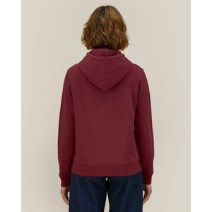 Felpa Con Cappuccio Donna In Cotone Riciclato Stella Gamechanger - personalizzabile con logo