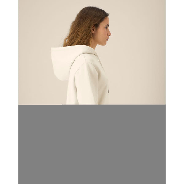 Felpa Con Cappuccio Donna In Cotone Riciclato Stella Gamechanger - personalizzabile con logo