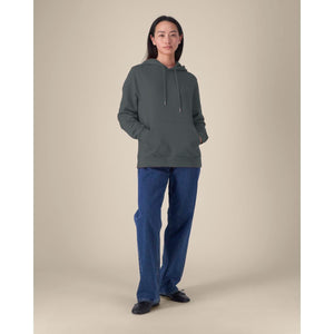 Felpa Con Cappuccio Donna In Cotone Riciclato Stella Gamechanger - personalizzabile con logo
