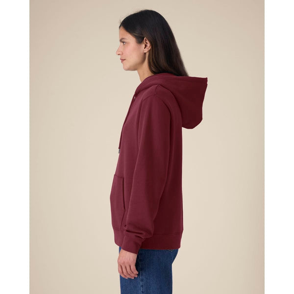 Felpa Con Cappuccio Donna In Cotone Riciclato Stella Gamechanger - personalizzabile con logo
