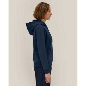 Felpa Con Cappuccio Donna In Cotone Riciclato Stella Gamechanger - personalizzabile con logo