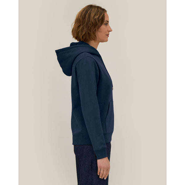 Felpa Con Cappuccio Donna In Cotone Riciclato Stella Gamechanger - personalizzabile con logo